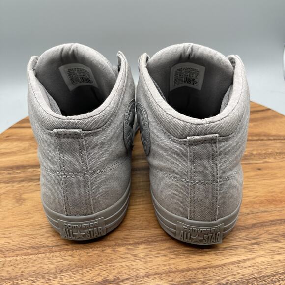 Converse Chuck Taylor All Star Mid Shoes Mens 10.5 Gray Skate Comfort Casual - Picture 4 of 8